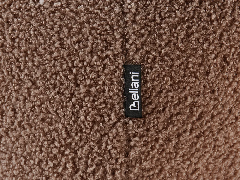 Modular Sofa 3 Seater MJALBI Boucle Brown_1075379