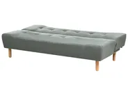 Sofa Bed 3 Seater ALSTEN Fabric Green_1003777