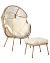 Garden Chair MURANO PE Rattan Natural