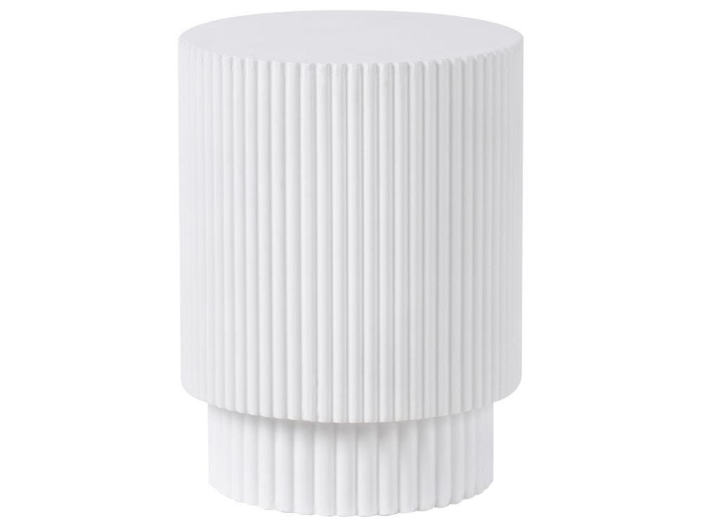 Side Table BICCARI 38 cm 38 cm White