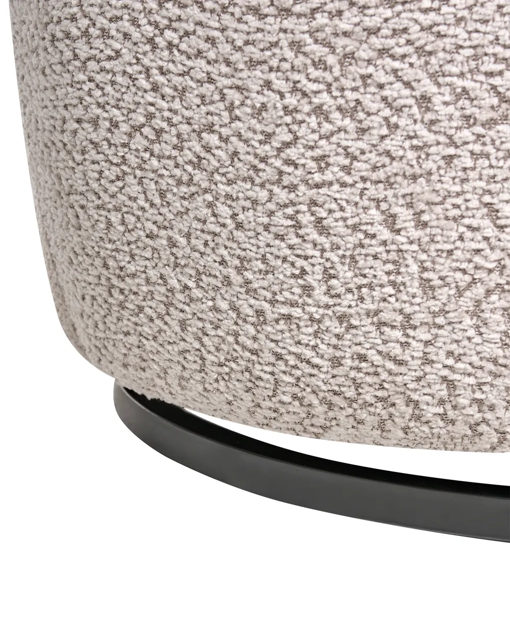 Drehsessel KUOLPA Chenillegewebe Beige_1007069