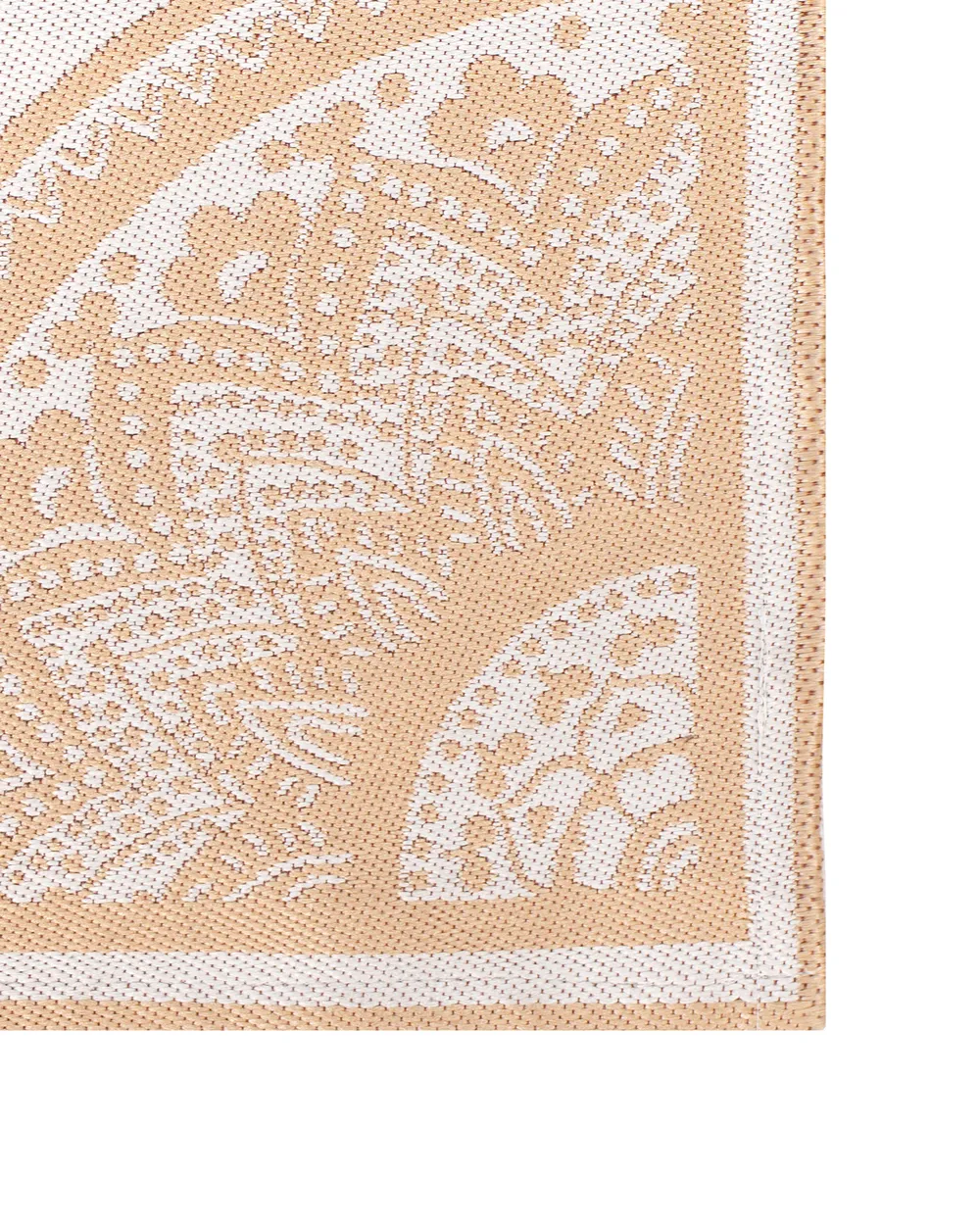 Outdoorteppich HUBLI Beige 80 x 150 cm_992402