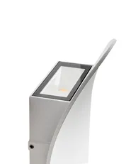 LED Außenwandleuchte 2er Set MEUSSE Weiß_1108053