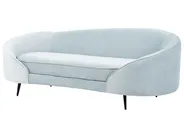 Sofa 2 Seater SAVAR Velvet Light Blue_835619