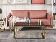 Couchtisch DELANO Schwarz / Gold_791617