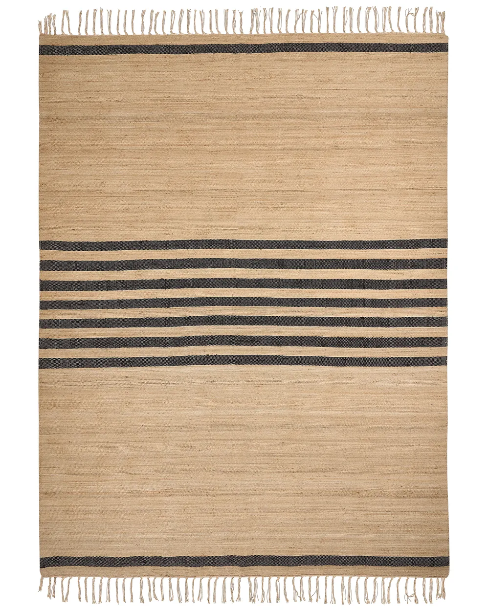 Vloerkleed jute beige in diverse formaten ERICEK