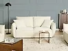 Sofa 3-Sitzer KUNES Stoff Beige