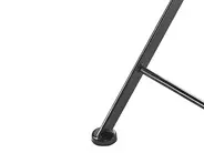 Bistro Set klappbar CAMPRENA Metall Schwarz_919856
