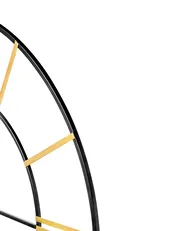 Wanduhr VALSOT 80 cm Metall Gold_1051494