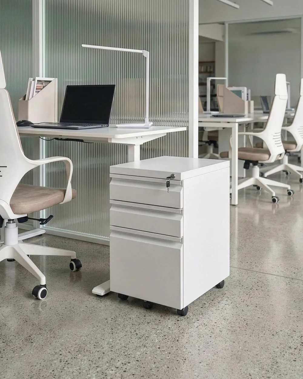 Büroschrank RECAMI Weiß