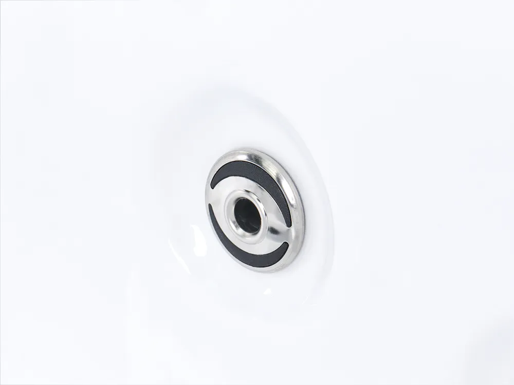 Outdoor Whirlwanne mit LED MUCURCA Grau_1081854