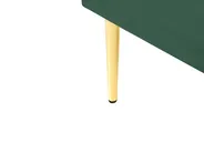 Bett mit Lattenrost Samtstoff FLAYAT 120 x 200 cm Dunkelgrün_1024384
