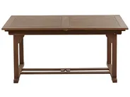 Gartenmöbel Set 6-Sitzer AMANTEA inkl. Kissen Akazienholz Blau_880389