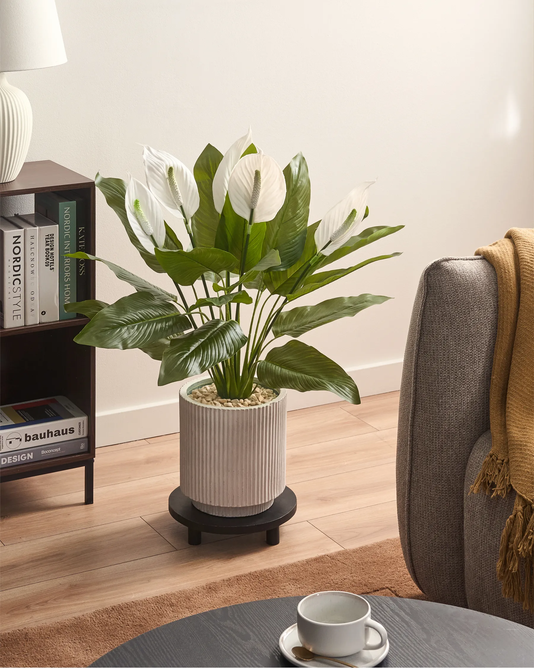 Artificial Plant SPATHPHYLLUM 70 cm Green_1069979