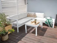Outdoor Cushion Cover Set MESSINA Off-White_929551