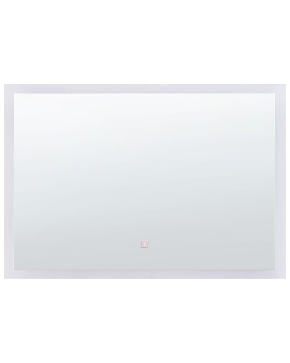 LED Bathroom Mirror ADOUR 80 cm 60 cm Silver