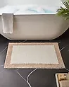 Badematte KABRI Braun / Beige 60 x 90 cm Baumwolle