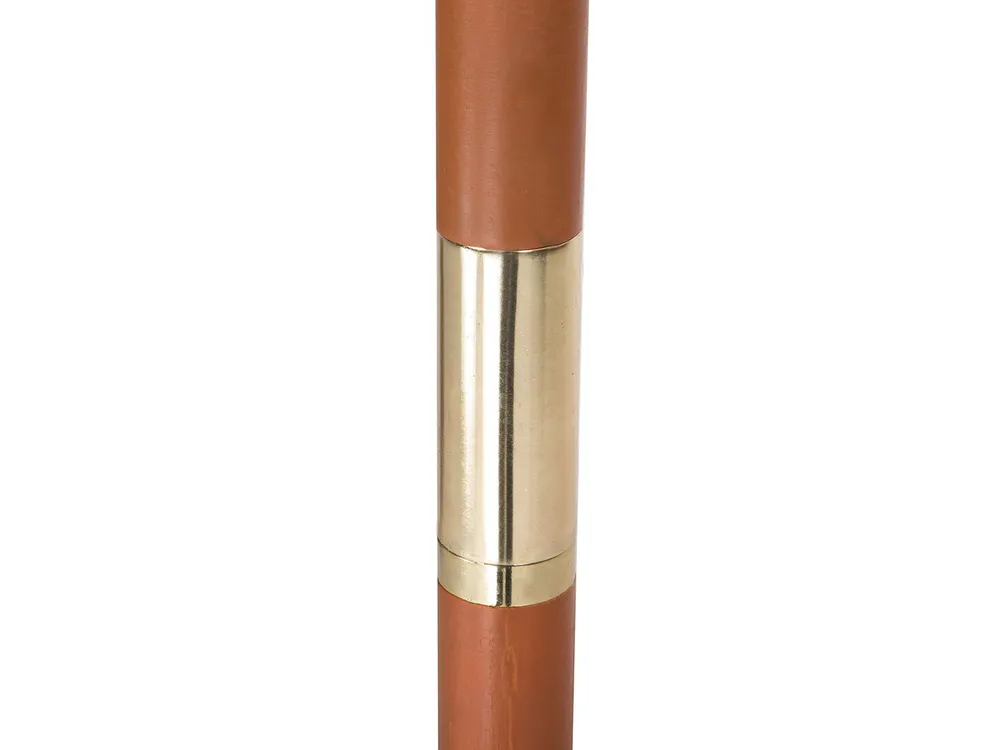 Gartenmöbel Set 6-Sitzer TOLVE mit Schirm (12 Optionen) Akazienholz Braun_863825