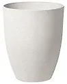 Blumenkübel CROTON 43 cm Cremeweiß