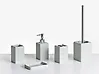 5-delige badkameraccessoireset VILCANOTA Grijs beton-effect