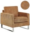 Sessel VIND Cord Hellbraun