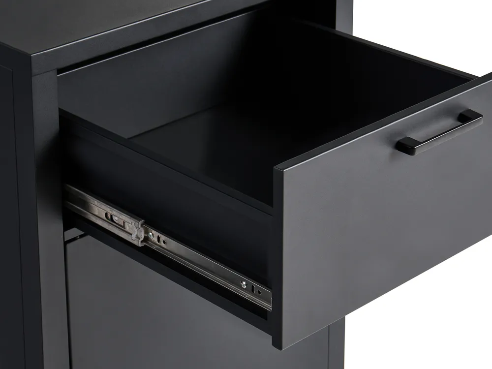 Outdoor-Küchenschrank ROCHA Graphitgrau Metall_1079717