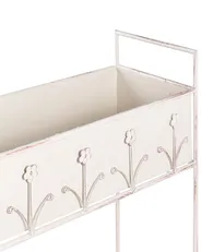 Pflanzenständer LUPINE 62 cm Metall Beige_1093755