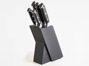 Messerblock-Set 5-teilig IKEDA Schwarz_1022854