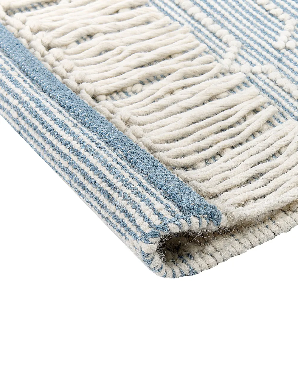 Teppich ORHANELI Blau 160 x 230 cm Wolle_856518