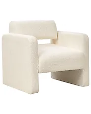 Sessel HALLSBERG Bouclé Cremeweiß_1185250