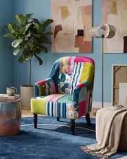 Armchair MANDAL Fabric Multicolour_522829