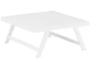 Garten Ecksofa mit Tisch 5-Sitzer COCCORINO Metall Taupe_776758