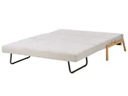 Sofa Bed 2 Seater EDLAND Fabric Light Beige_899459