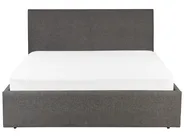 Krevet s prostorom za pohranu ORBEY Sivi 140 x 200 cm_906928