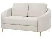 Sofa 2-Sitzer TROSA Stoff Hellbeige_910916