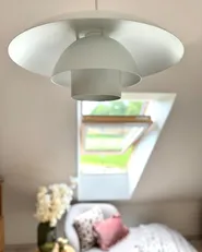 Pendant Lamp HILBA Metal White_1035948