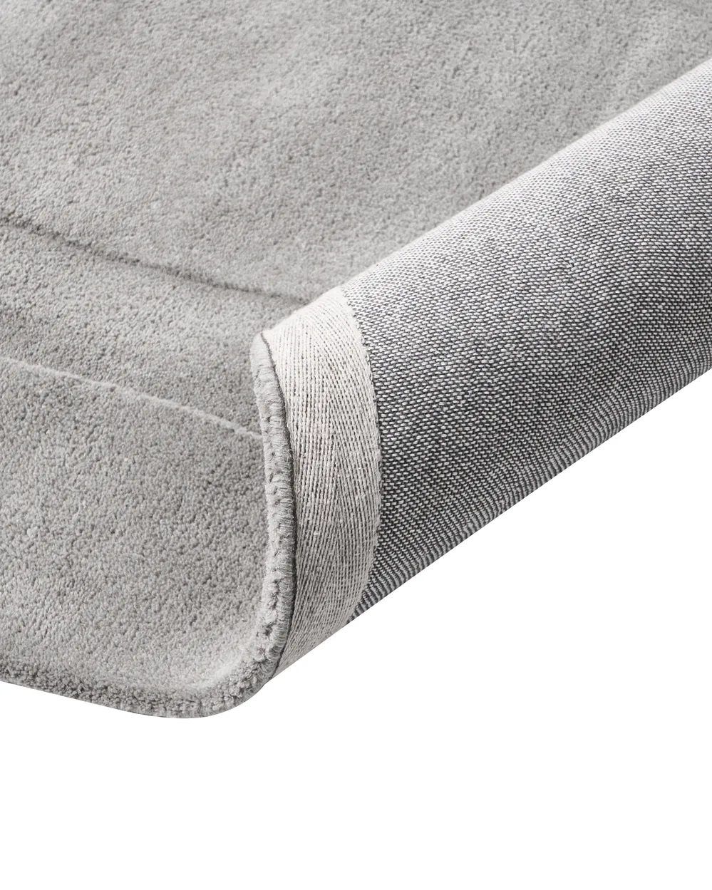 Teppich KARGIL Grau 160 x 230 cm Wolle_1068853
