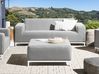 Gartensofa 2-Sitzer ROVIGO Hellgrau