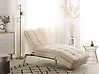Chaise Longue LOIRET Velvet Beige