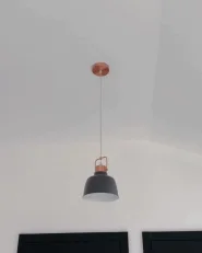 Pendant Lamp NARMADA Metal Graphite Grey_990226