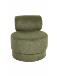 Drehsessel KARVIA  Stoff Grün_1169316