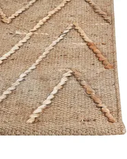 Tapis DADAY Beige 160 x 230 cm Jute_853621