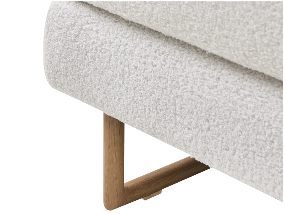 Sofa Set 6-Sitzer JERSLEV Bouclé Cremeweiß_1013890