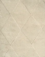 Teppich LUNARA Hellbeige 200 x 300 cm Wolle_1144358