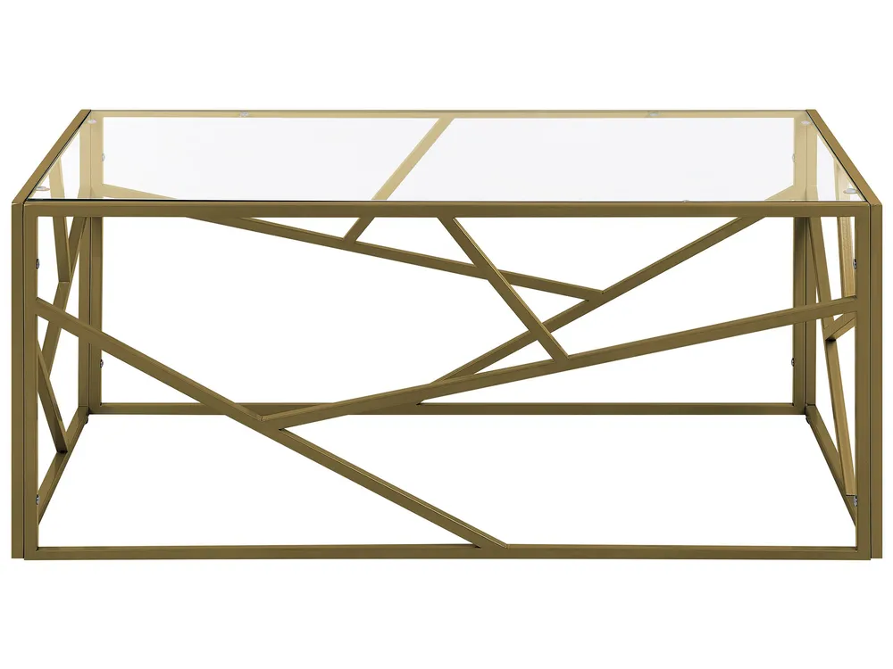 Couchtisch ORLAND Glas Gold_767892