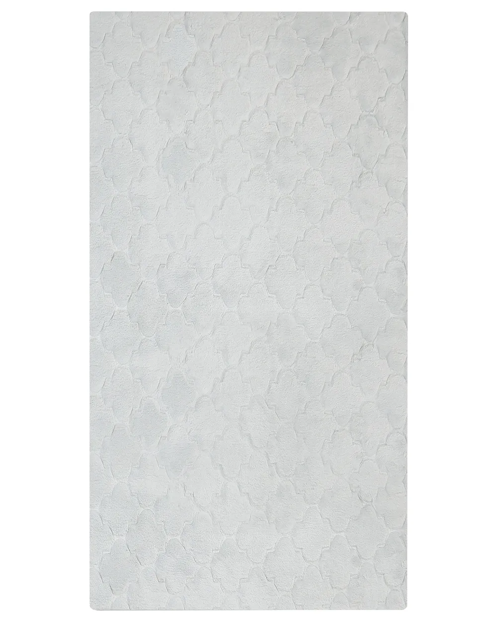 Faux Fur Rug GHARO Light Grey 80 x 150 cm_866701