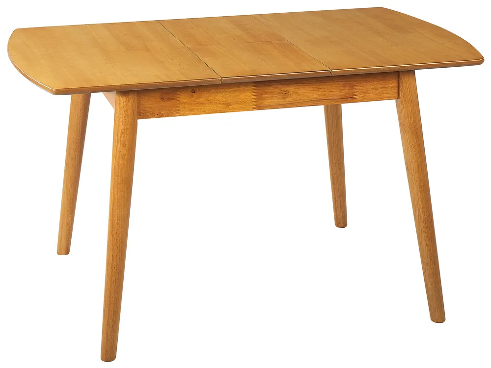 Ausziehbarer Esstisch TOMS Hellbraun 100/130 cm 80 cm