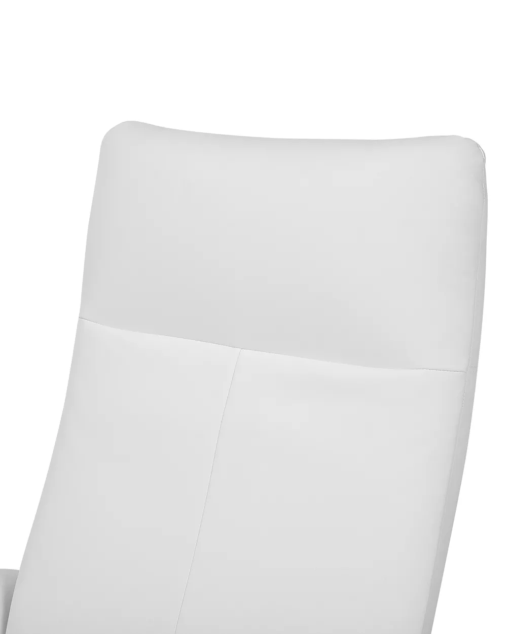 Relaxfauteuil PRIME inclusief voetensteun Kunstleer Wit_709210