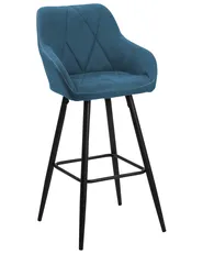 Set mit 2 Barstühlen DARIEN Seeblau_1040549