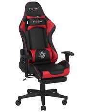 Gaming Stuhl VICTORY Kunstleder Rot_759160